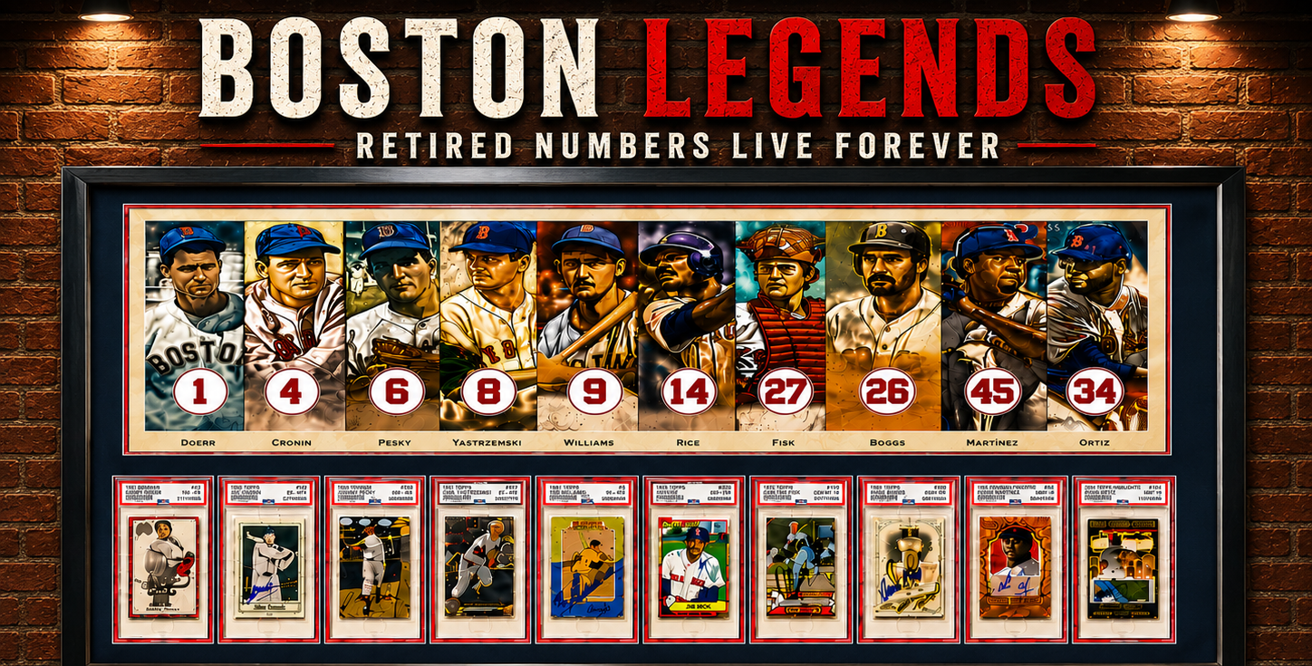 Retired Numbers Display